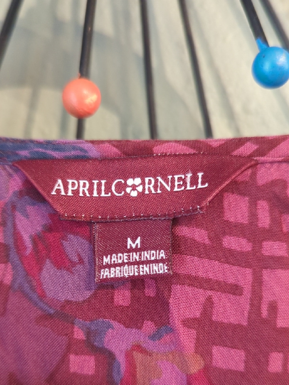 April Cornell Prairie Dress Modest Cottagecore Button Down Floral Pockets - Picture 4 of 13